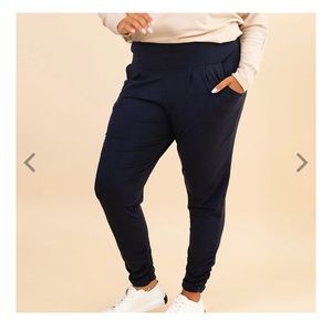 Encircled Dressy Sweatpants Black Size Medium